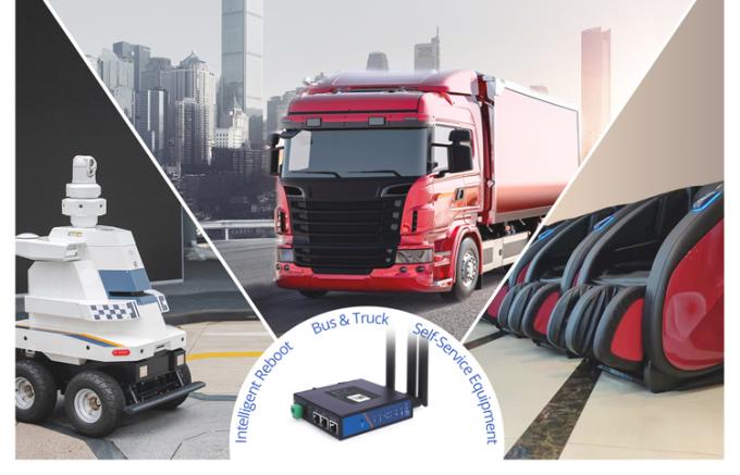 PUSR USR-G806W-E 4G इंडस्ट्रियल ओपनवीपीएन राउटर यूरोप 2.4G वाईफाई बढ़ाया 2*2 एमआईएमओ, सिम कार्ड स्लॉट के साथ 300Mbps तक 13