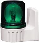 Qlight S80AU बल्ब चेतावनी रोशनी, हरे रंग, रोजगार विशेष विद्युत पारेषण प्रणाली परिक्रामी