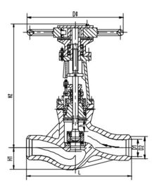 अच्छी कीमत क्रोमियम निकल इस्पात इलेक्ट्रिक वाल्व actuator, चेक मूल्य J61Y-32 ऑनलाइन