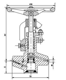 अच्छी कीमत कार्बन स्टील इलेक्ट्रिक वाल्व actuator, कट ऑफ वाल्व J61Y DN5 ऑनलाइन