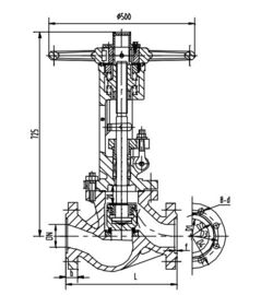 अच्छी कीमत क्रोमियम मोलिब्डेनम मिश्र धातु इस्पात इलेक्ट्रिक वाल्व actuator, मान J41Y DN80 DN100 चेक ऑनलाइन