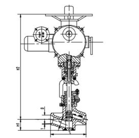 अच्छी कीमत इंटीग्रल मरो फोर्जिंग पावर स्टेशन वाल्व, बिजली actuator J961Y DN40 DN50 ऑनलाइन