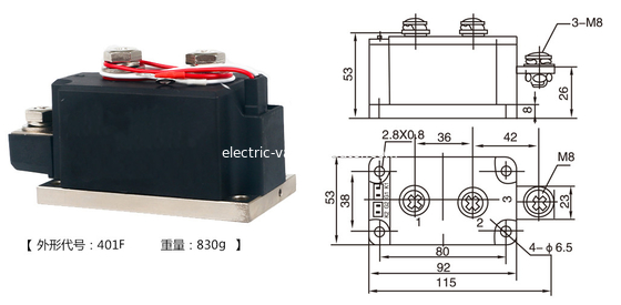 अच्छी कीमत MTC600A थाइरिस्टर मॉड्यूल 2000V/1600V डबल डायरेक्शन फुल क्रिम्पिंग स्ट्रक्चर ऑनलाइन