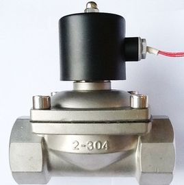 अच्छी कीमत जिंक मिश्र धातु इलेक्ट्रिक वाल्व actuator 1.0MPA, 2 / 2way Solenoid वाल्व 2W160-10 ऑनलाइन