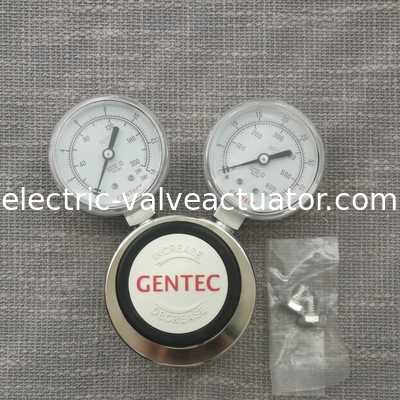 अच्छी कीमत GENTEC दबाव नियामक दो सीमाओं के साथ Psi / बार दबाव गेज R22SLGK - FHP - 04 - 04 ऑनलाइन