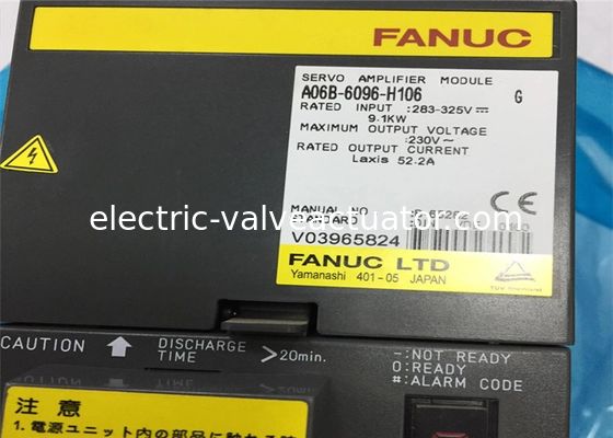 अच्छी कीमत 283-325V,9.1KW A06B-6096-H106 AC Servo Amplifier Fanuc ALPHA SERVO MODULE ऑनलाइन
