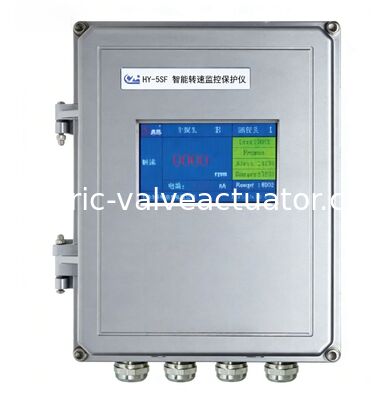 अच्छी कीमत HY-5SE रोटेशनल स्पीड मॉनिटर और प्रोटेक्टर 4.3-इंच टीएफटी एलसीडी टच स्क्रीन RS485 कम्युनिकेशन और IP56 वाटरप्रूफ केसिंग के साथ ऑनलाइन