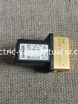 अच्छी कीमत BURKERT 126139 सोलेनोइड वाल्व - प्रकार 6014 पीतल सोलेनोइड वाल्व G1/4 110V AC ऑनलाइन