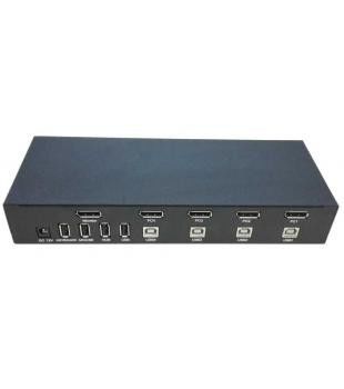 अच्छी कीमत 4 पोर्ट DC12V 3840x2160 डेस्कटॉप KVM स्विच SW2401DP DYLINK ऑनलाइन